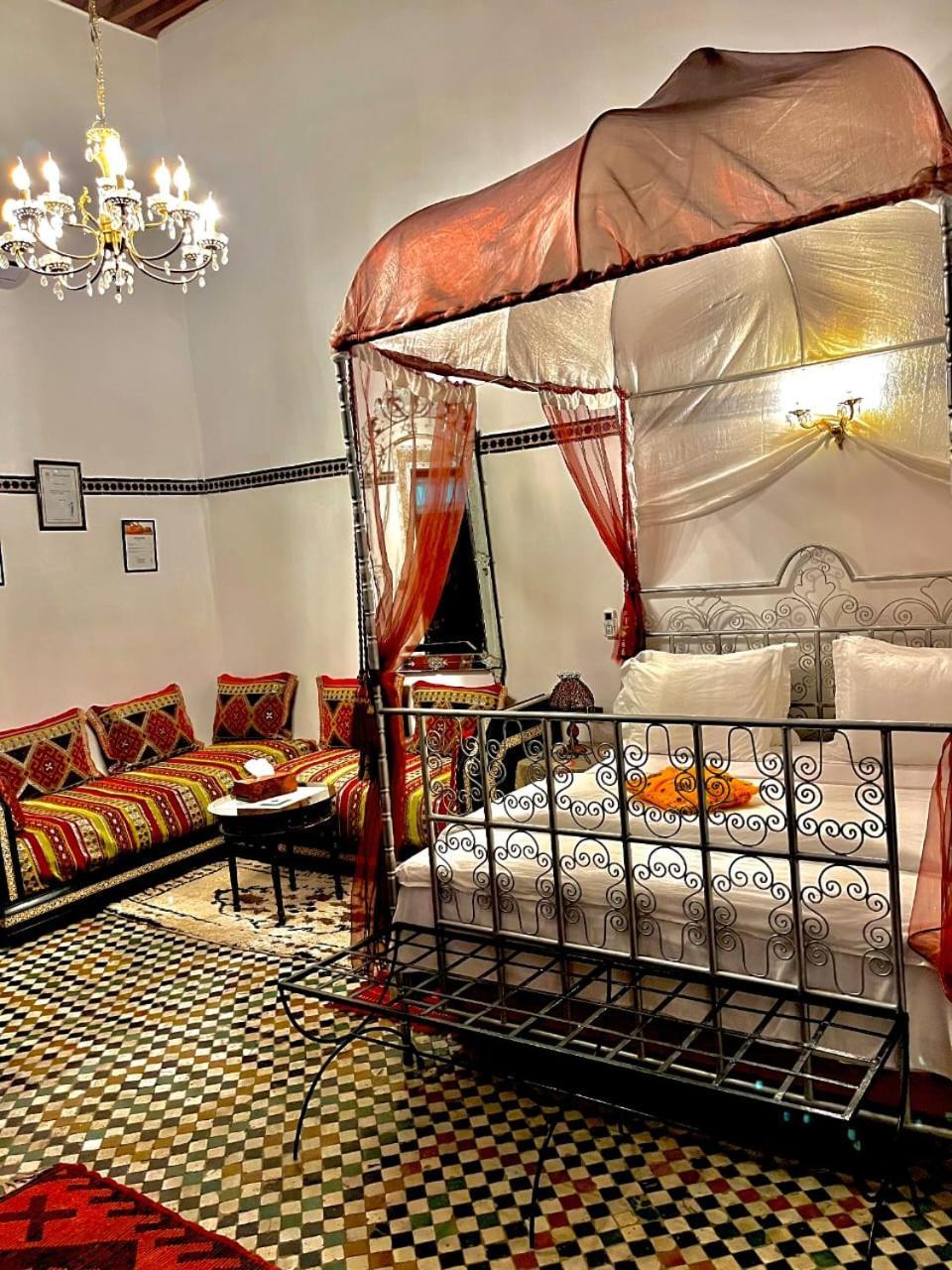 Riad Lalla Zoubida Fès Exteriör bild